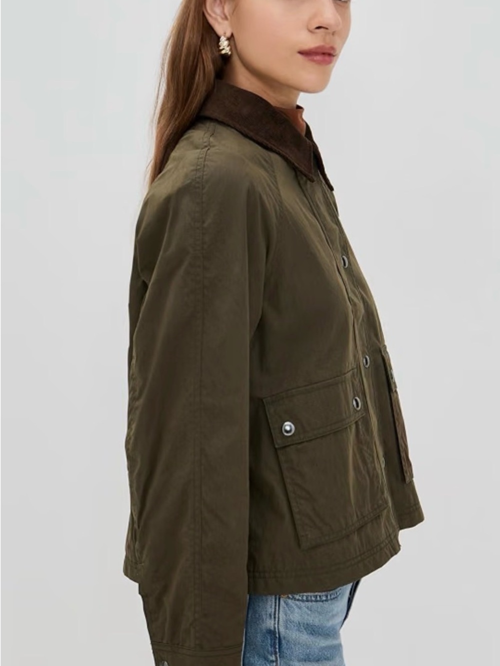 Madewell Waxed Zip Front Barn Jacket - Picture 4 of 4